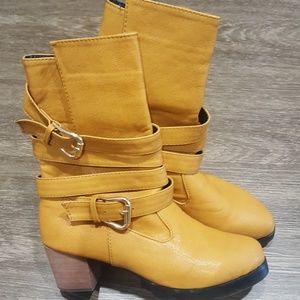 Short Heeled Boots